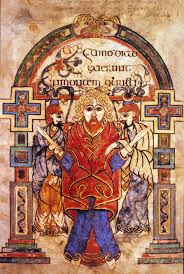 Book of Kells, arrestation du Christ