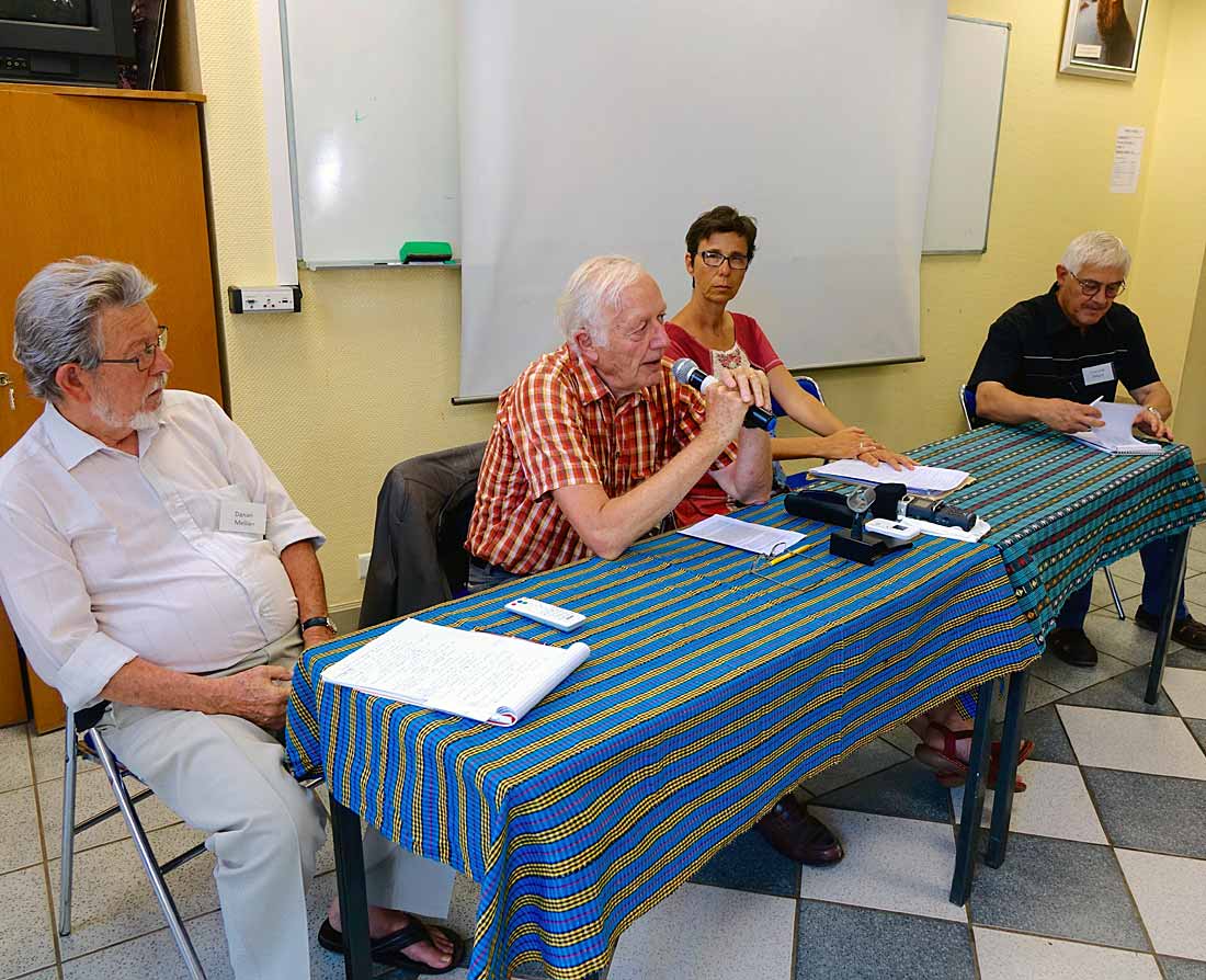 Table ronde à l’université d’été