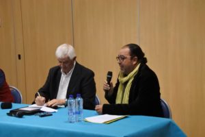 Deux intervenants - dialogue interreligieux