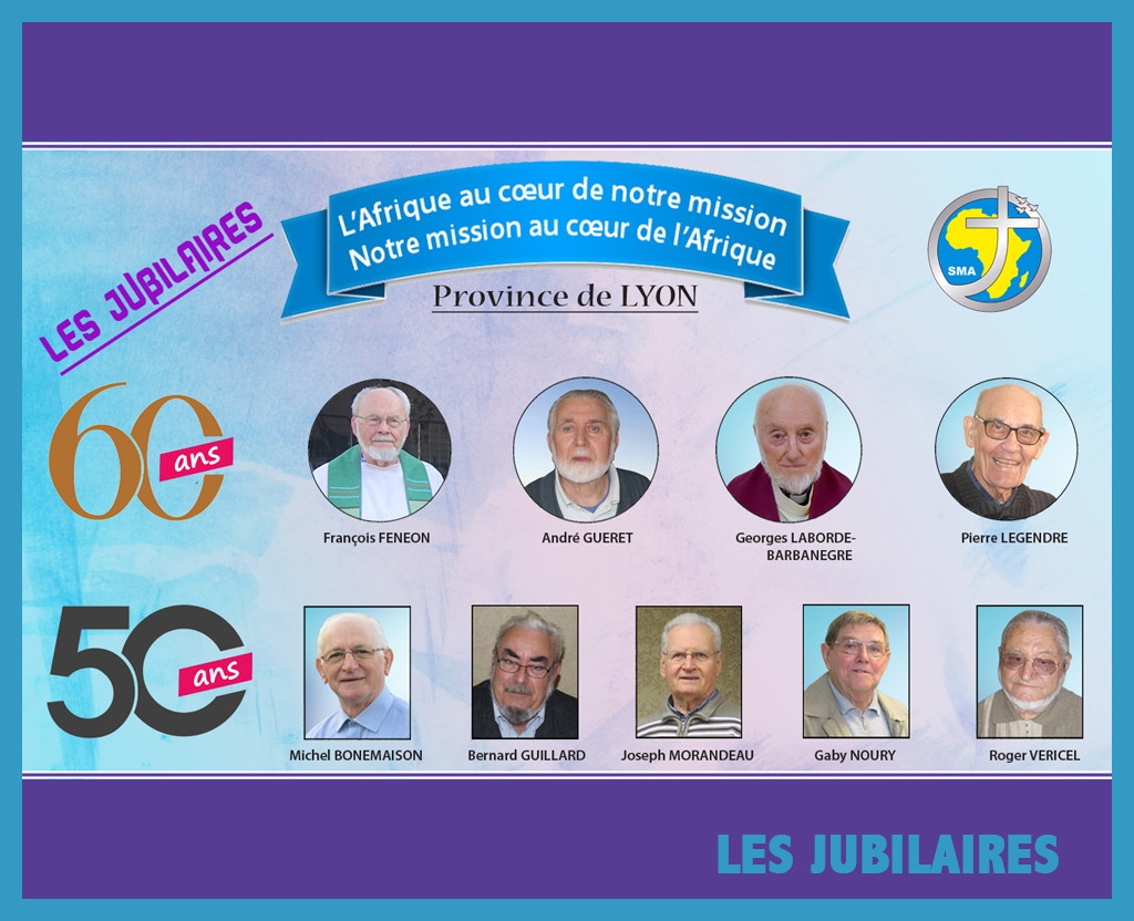 Fête des jubilaires du mois de juin