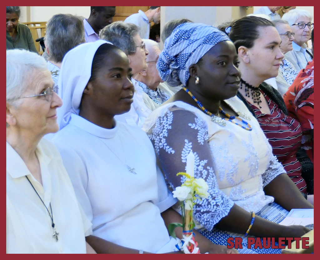 Voeux perpétuels de Sr Paulette Afi Manavi Modzinou, nda