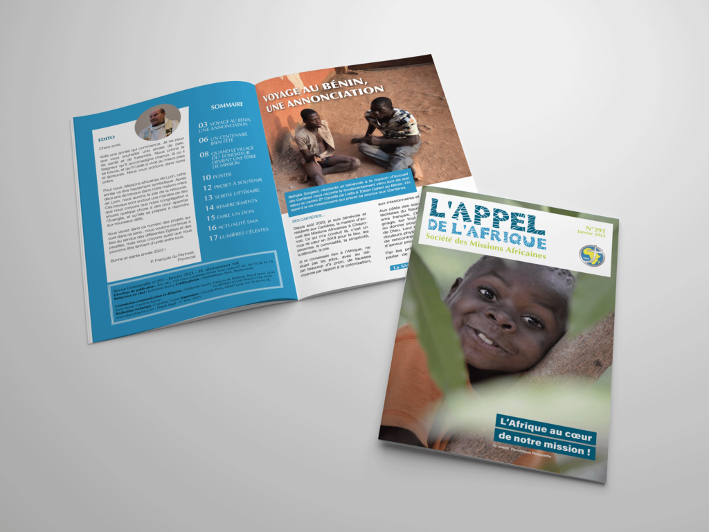 Couverture du magazine Appel de l'afrique 291 : un enfant africain sourit