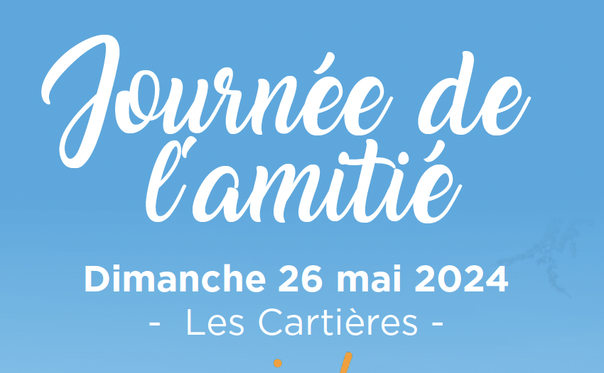 Inscriptions ouvertes pour la journée d’amitié des Cartières !